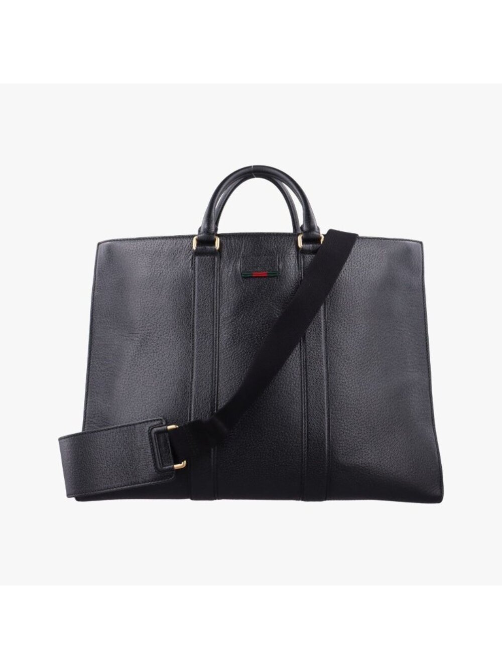Gucci Sherry Black Leather